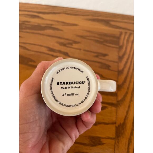 Starbucks Czech Republic 3 ounce espresso mug - Picture 5 of 5